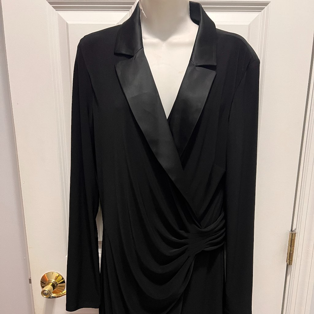 Lauren Ralph Lauren Black Size 14 Dress